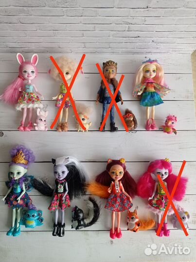 Куклы Enchantimals энчантималс