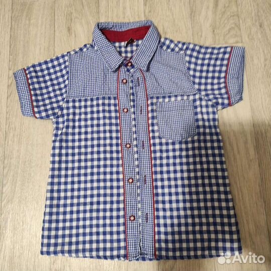 Детские рубашки и шорты 122