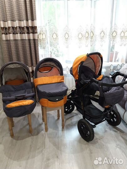 Детские коляски 3 в 1 бу