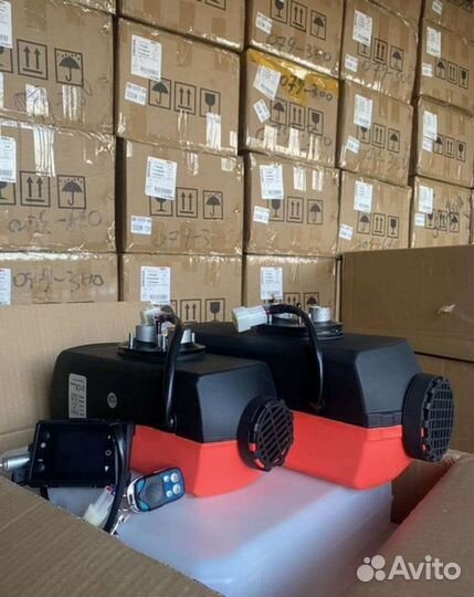 Автономный отопитель сухой фен 12в