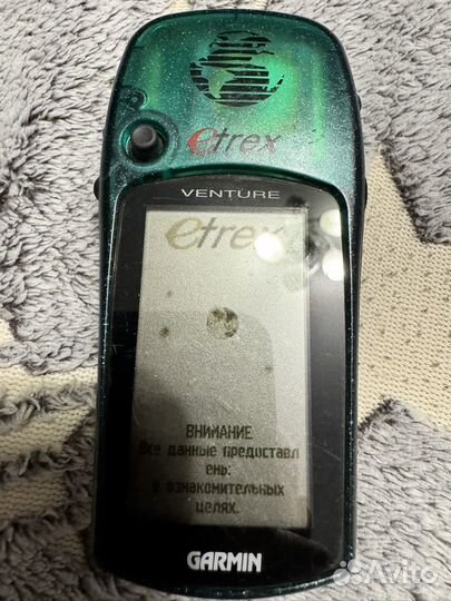 Навигатор garmin etrex venture