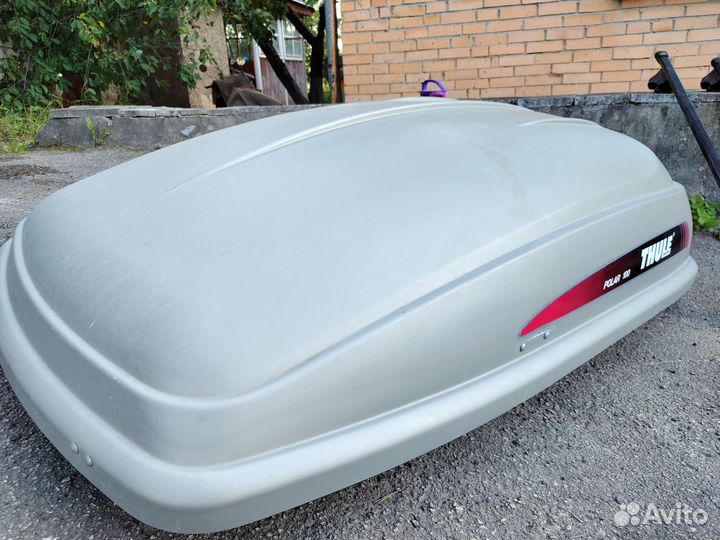 Автобокс Thiule Polar 100+багажник Thule