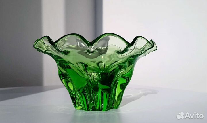 Ваза Egermann конфетница, фруктовница Чехия