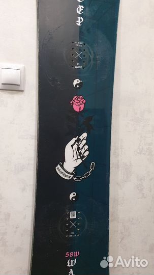 Сноуборд Salomon Sleepwalker 158W
