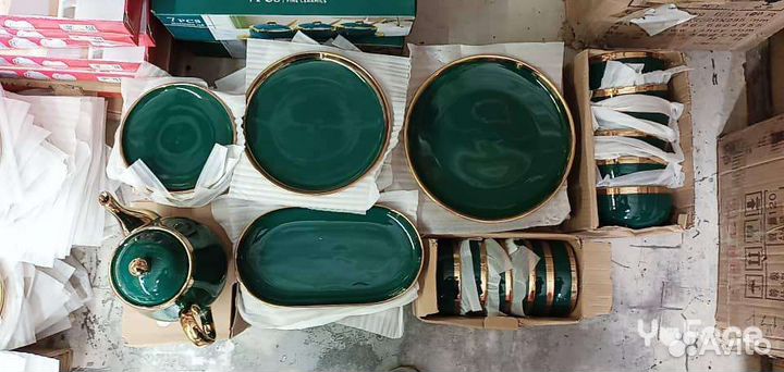 Набор столовой посуды новый