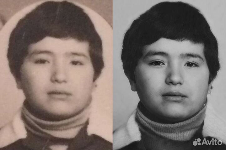 Реставрация фотографий Ретушь Фотошоп