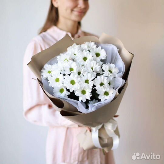 Букет из ромашек. Доставка цветов Иркутск