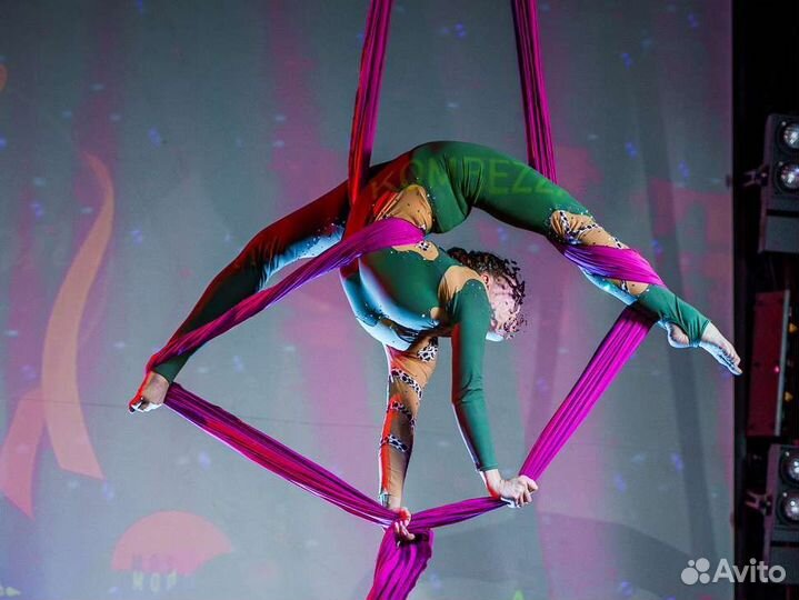 Костюм комбинезон для воздушной гимнастики