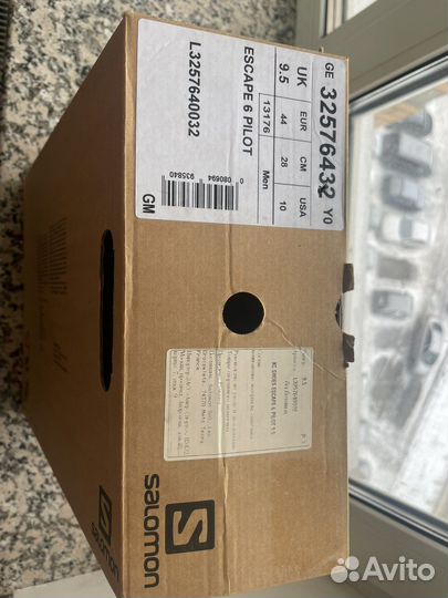 Лыжные ботинки Salomon Escape 6 Pilot размер 9.5