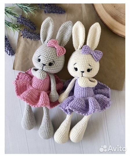 Зайка ручной работы