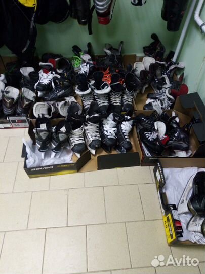 Коньки хоккейные детские