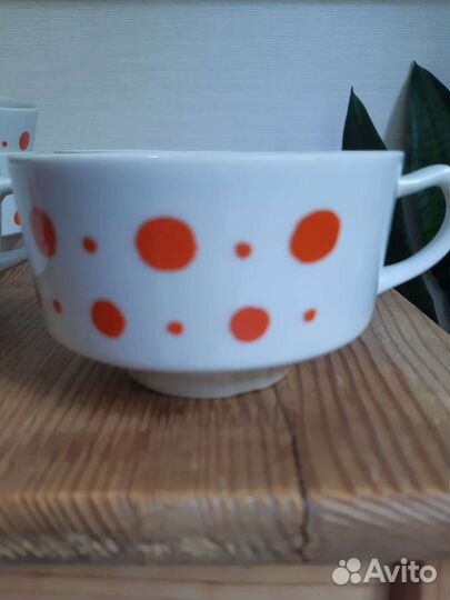 Чашка Дулево горох 5 шт фарфор