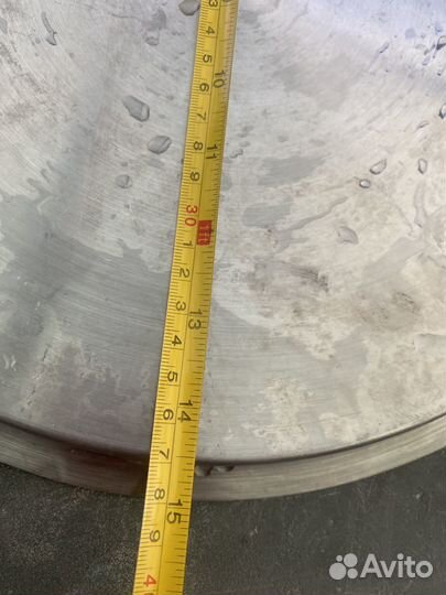 Крышка большая,для бака или казана,нержавейка