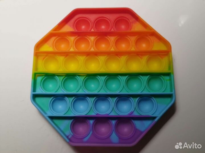 Поп ит, радужный, новый)