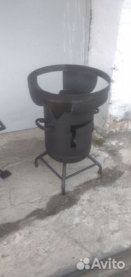 Очаг печь под казан.(Без торга, своя д-ка) 8-26 л