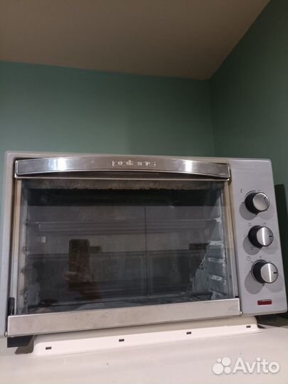 Электрическая мини печь духовка с конвекцией