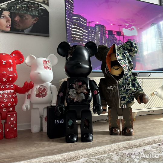 Медведи bearbrick 70 см коллекционные