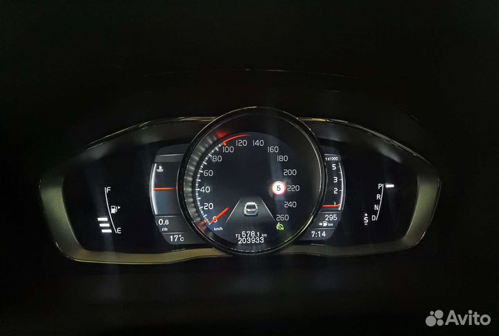 TFT приборная панель Volvo с установкой