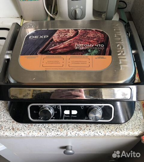 Электро гриль новая