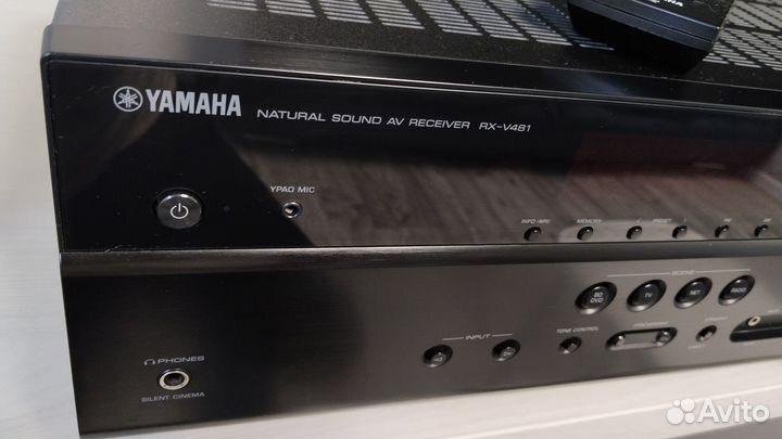 Av ресивер Yamaha RX-V481 4k HDR