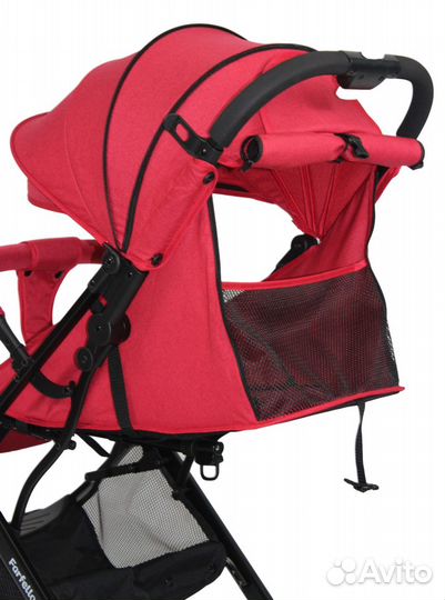 Прогулочная коляска Farfello Comfy Go Красный