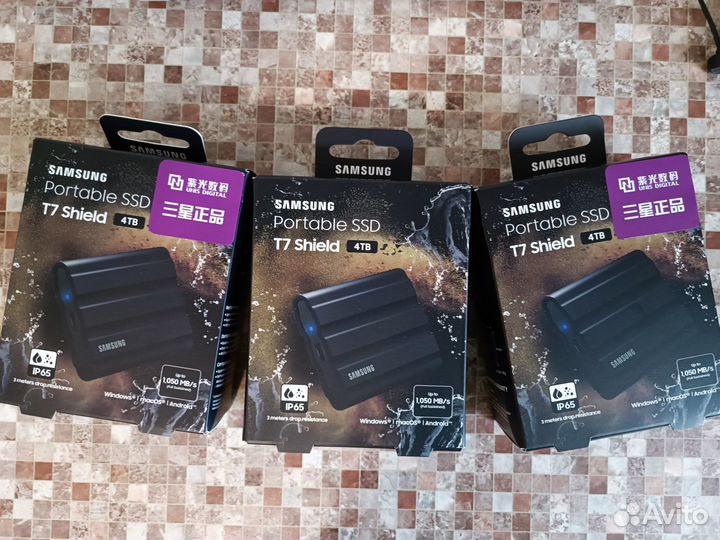 Samsung Portable SSD T7 Shield 4TB Новый