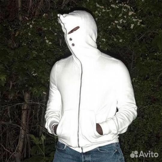 Зип худи rick owens balaclava