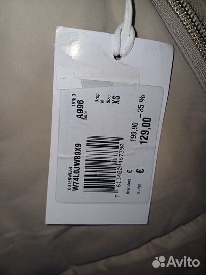 Новая зимняя куртка Guess удлиненная