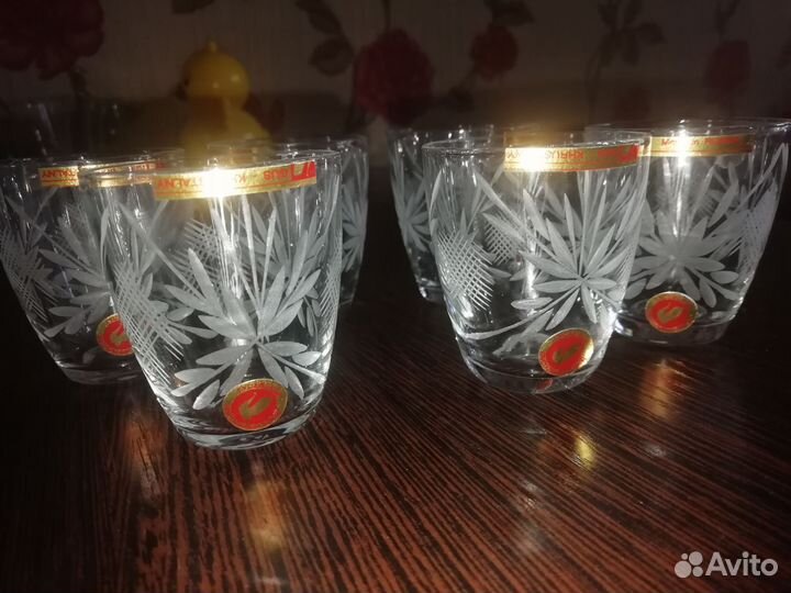 Стопки хрустальные СССР