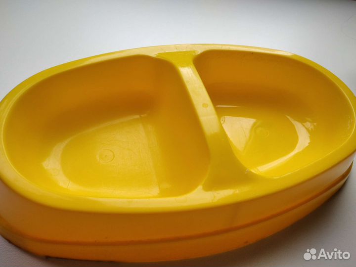 Набор для котëнка: миска, лоток + игрушка