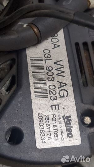 Генератор Volkswagen Passat 6, 2009