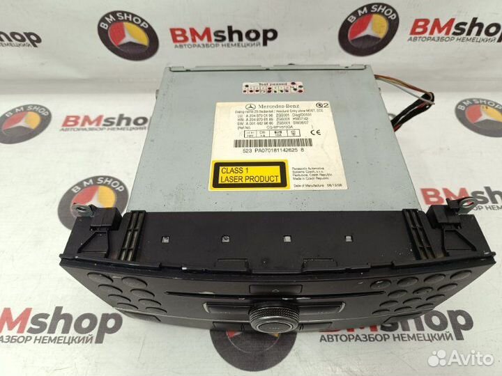Магнитола Mercedes-Benz C220Cdi W204 646.811 2008