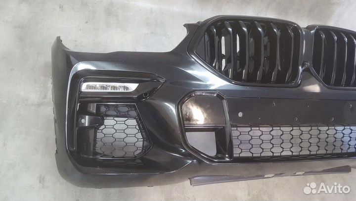 Бампер передний X6 G06 Shadow Line