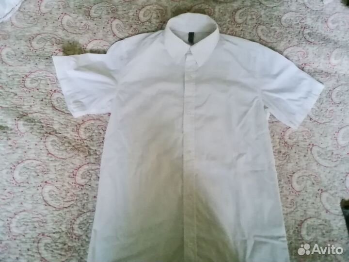 Рубашка белая школьная