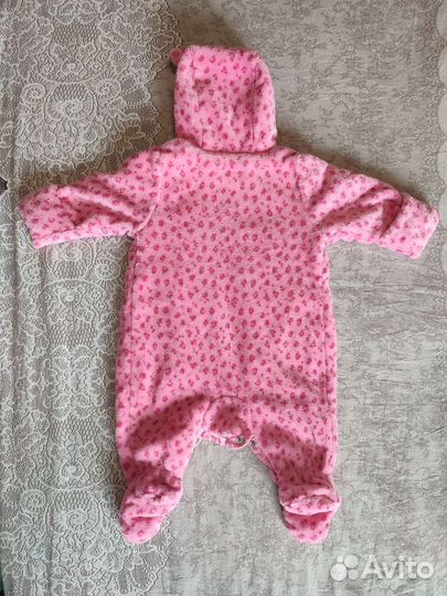 2 комбинезона и шапка тёплая