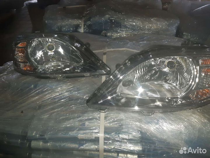 Блок фара рено логан фаза 2, лада ларгус