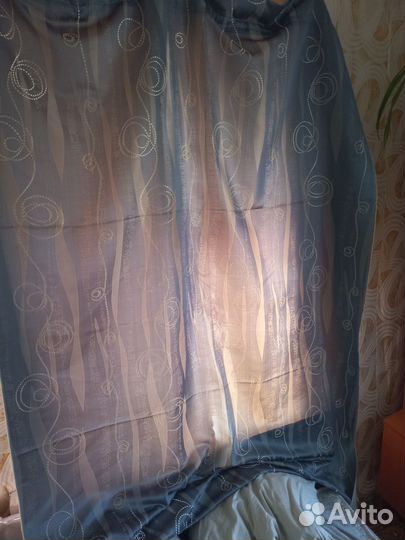 Шторы интерьерные бу