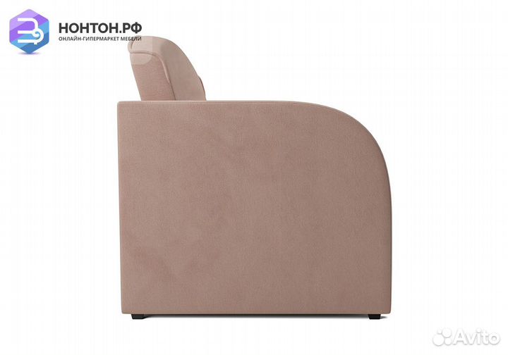 Кресло выкатное Малютка микровельвет бежевый