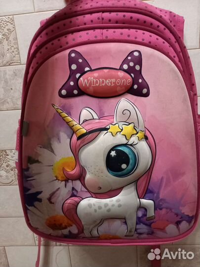 Рюкзак детский для девочки школьный