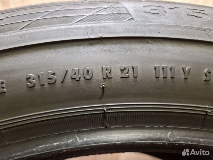 Continental ContiSportContact 5 315/40 R21 111Y