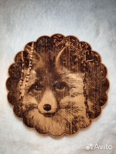 Подставка под горячее деревянная