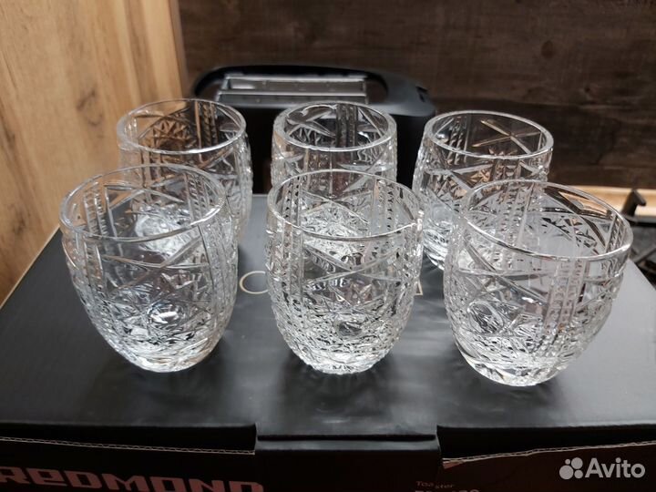 Хрустальные рюмки СССР