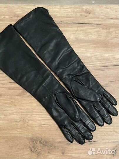 Перчатки кожаные