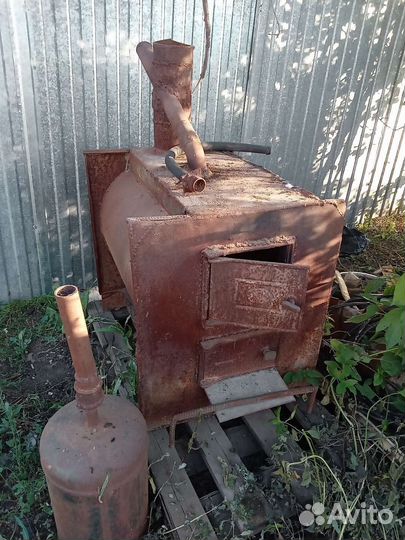 Печь буржуйка бу