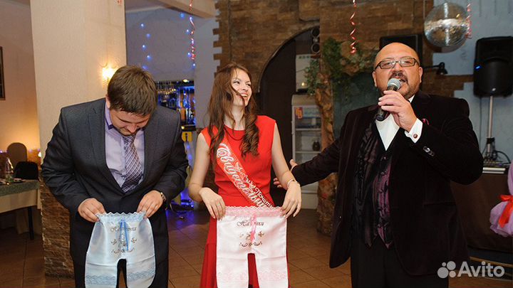 Ведущий на юбилей, свадьбу, корпоративный вечер