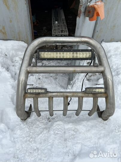 Кенгурятник pajero 4