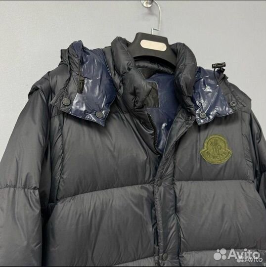 Пуховик moncler двухсторонний