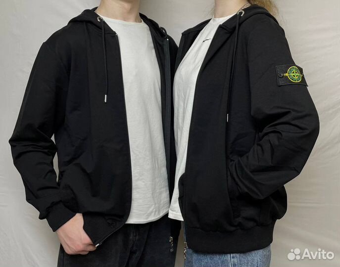 ZIP-худи stone island