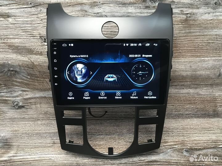 Магнитола TopWay TS7 на Kia Cerato