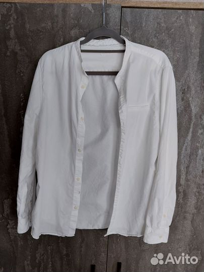 Рубашка белая для мальчика 13-14 лет 164см